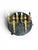 French Gilt Bronze Wall Sconces, Early 20th Century, Set of 2 For Sale - Image 4 of 11