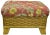 Braxton Culler Woven Bamboo Ottoman For Sale In Chicago - Image 6 of 6
