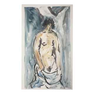 Romain Suzzoni, Nude, 1980, Monotype For Sale