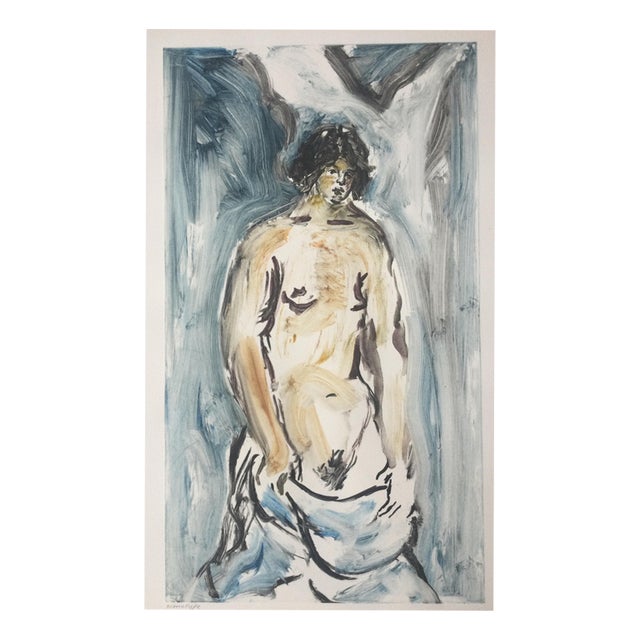 Romain Suzzoni, Nude, 1980, Monotype For Sale