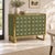 Olive Green Dry Bar with Murano Glass Sphere Doors from Justfurnituress SRL For Sale - Image 6 of 7