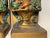 Metal Large Pair Antique j.b. Hirsch Patinated Bronze Clad Fruit Baskets Bookends For Sale - Image 7 of 12