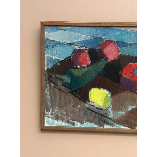 Gustaf Höglund, Still Life with Fruits, 1960s, Oil on Canvas, Framed For Sale - Image 14 of 16