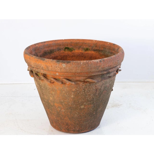 1960s Large Terracotta Pot, England Mid 20th C. For Sale - Image 5 of 9