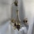Small Czech Bohemia Chandelier with 3 Bulbs, 1950s For Sale - Image 14 of 18