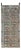 Antique Indian Painted Teakwood Door, C. 1880 For Sale