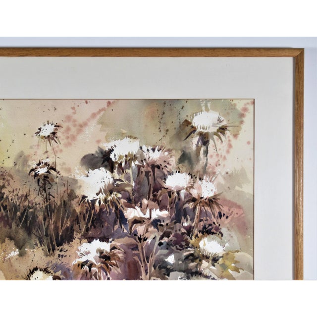 Late 20th Century Charlotte Britton, Untitled, Flowers, Circa 1980 For Sale - Image 5 of 6
