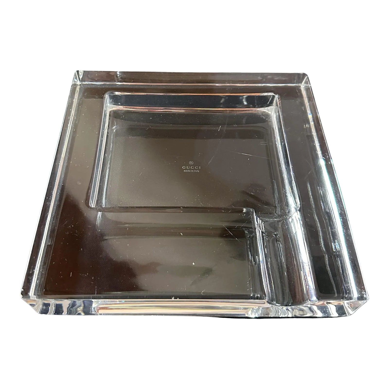 Gucci Crystal Cigar Ashtray | Chairish