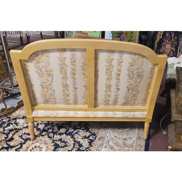 Fine 1950s French Empire Style Settee For Sale In Philadelphia - Image 6 of 12