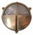 Vintage Industrial Style Nautical Bulkhead Lamp in Brass, 1970 For Sale