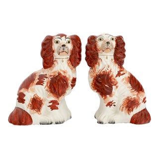 19th Century Staffordshire No. 5 Dogs / Spaniels For Sale