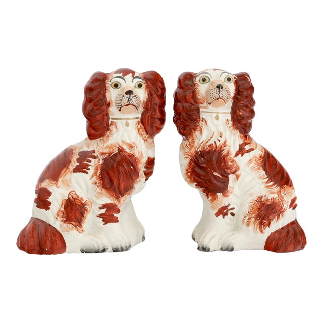 19th Century Staffordshire No. 5 Dogs / Spaniels For Sale