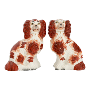 19th Century Staffordshire No. 5 Dogs / Spaniels
