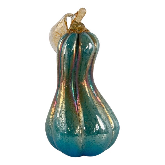 Murano Glass Pumpkin attributed to Carlo Scarpa for M.V.M. Cappellin, 1920s For Sale