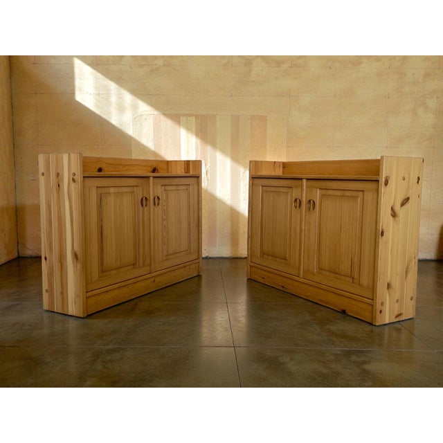 Pine Cabinets by Karl Andersson & Söner, Sweden, 1960s, Set of 2 For Sale - Image 9 of 9
