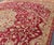 Measures: 13' x 18' Large Antique Agra Carpet with Floral Design in Tones of Red, Taupe and light Green Large Antique Agra...