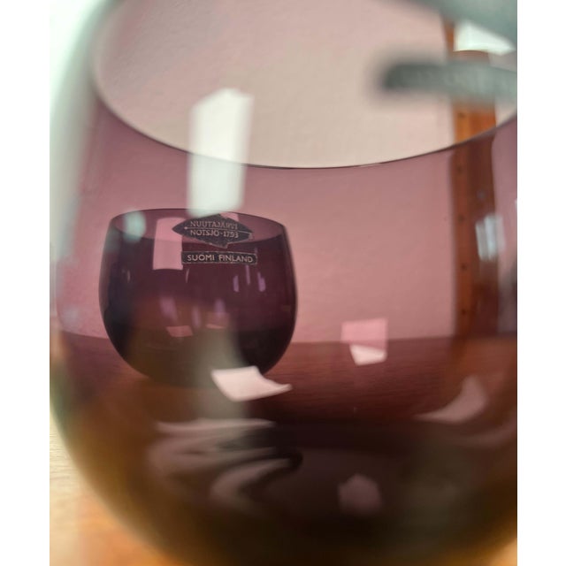 1960s Mid-Century Modern Drinking Glasses from Nuutajärvi Notsjö, Finland, 1960s, Set of 6 For Sale - Image 5 of 18