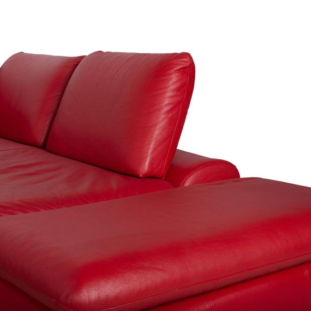 Animal Skin Loop Leather Corner Sofa from Willi Schillig For Sale - Image 7 of 17