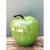 Vintage Monumental Green Ceramic Apple Sculpture For Sale - Image 9 of 12