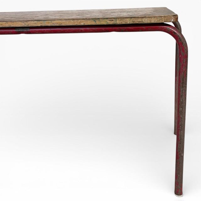 Mid-Century Industrial Children's Desk Table For Sale - Image 5 of 7