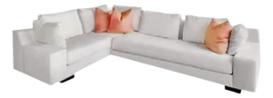 Christian Liaigre for Holly Hunt Augustin 3-Piece Sectional Sofa, France, 2016.