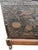 17th Century Leather Bound Wedding Chest Coffee on Stand For Sale - Image 9 of 12
