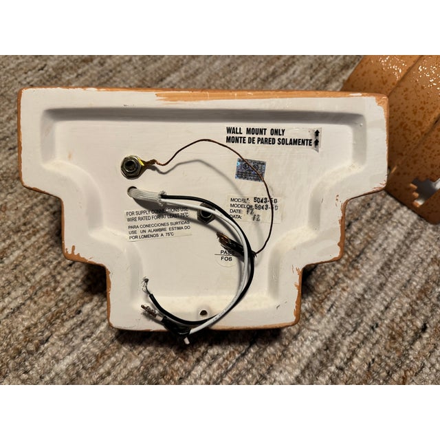 1980s Vintage 1980s Post Modern Sconce Set For Sale - Image 5 of 6