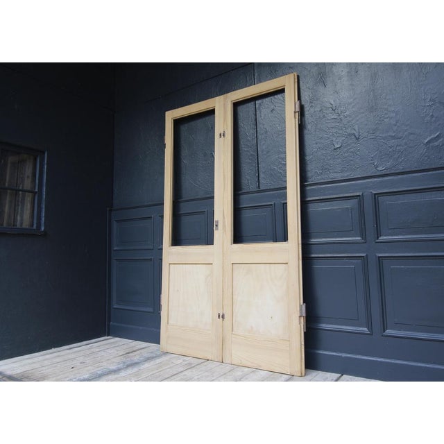 Antique Double Door in Pine, 1890s For Sale - Image 13 of 18