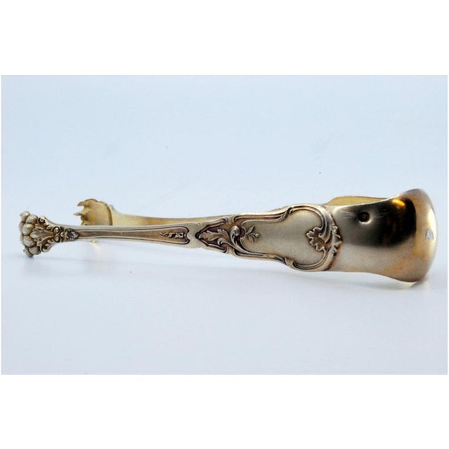 Silver Claw-Shaped Ice Tongs For Sale - Image 5 of 9