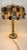 Table lamp, single. Work of art created by a historic Italian craftsman The lamp hat was created with many vintage and...