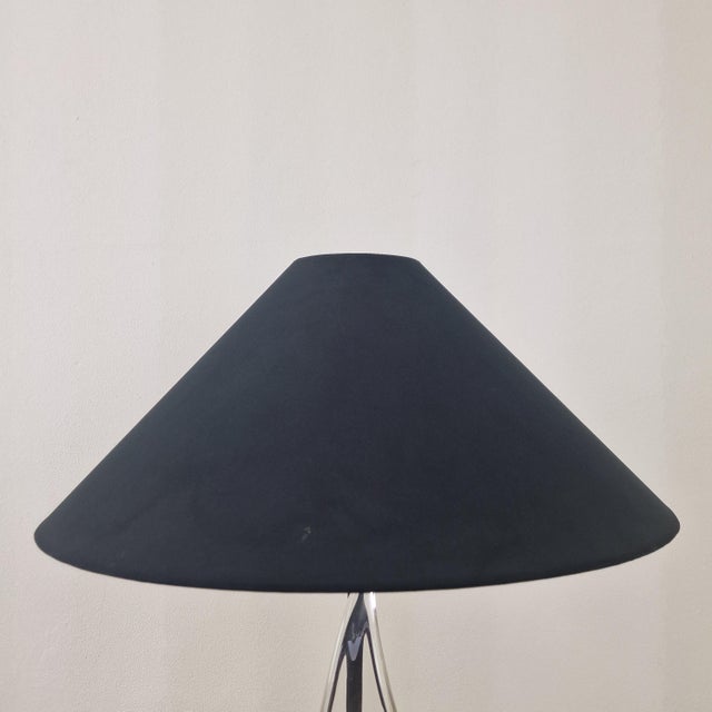Vintage Hollywood Regency Glass Sailboat Table Lamp, Italy, 1970s For Sale - Image 16 of 18