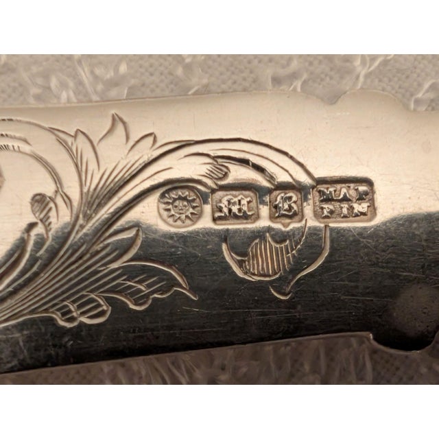 Metal Late 19th Century Victorian Mappin Bros. Silverplate Fish Eaters, 6 Sets 12 Pieces For Sale - Image 7 of 16