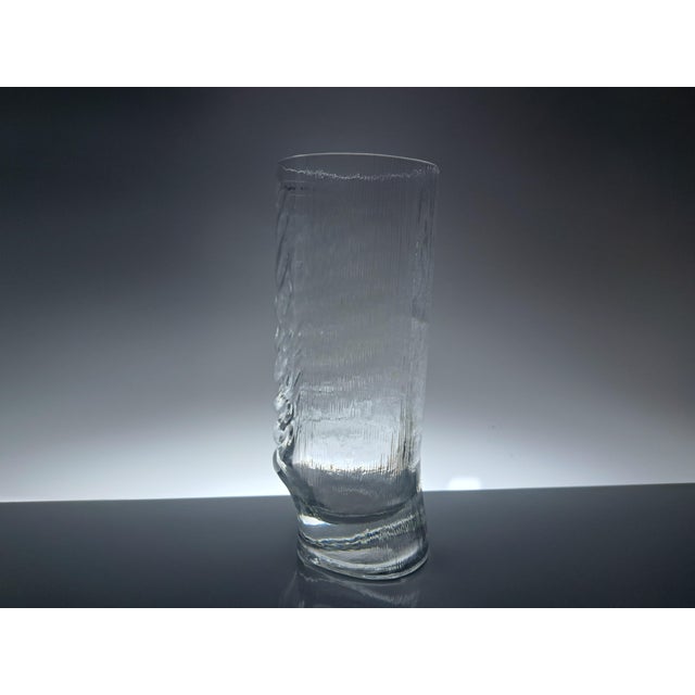 1970s Crystal Highball Glasses by Fabio Frontini for Arnolfo Di Cambio, 1970s, Set of 6 For Sale - Image 5 of 10