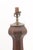 Pair of Early 20th Century Mahogany Trestle Lamps - England For Sale - Image 9 of 10