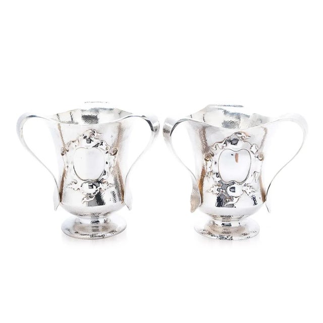 20th Century Arts & Crafts Silver Wine Coolers, 1906, Set of 2 For Sale - Image 6 of 6