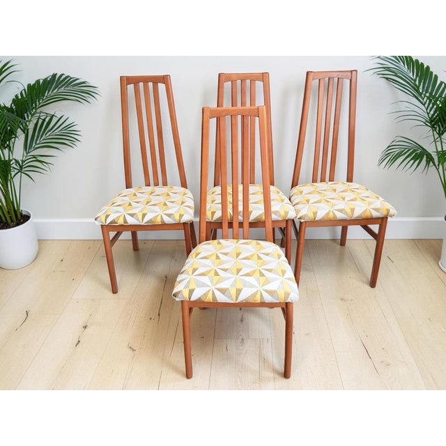 Vintage Dining Chairs by Neil Morris for Morris of Glasgow, 1960s, Set of 6 For Sale - Image 9 of 18