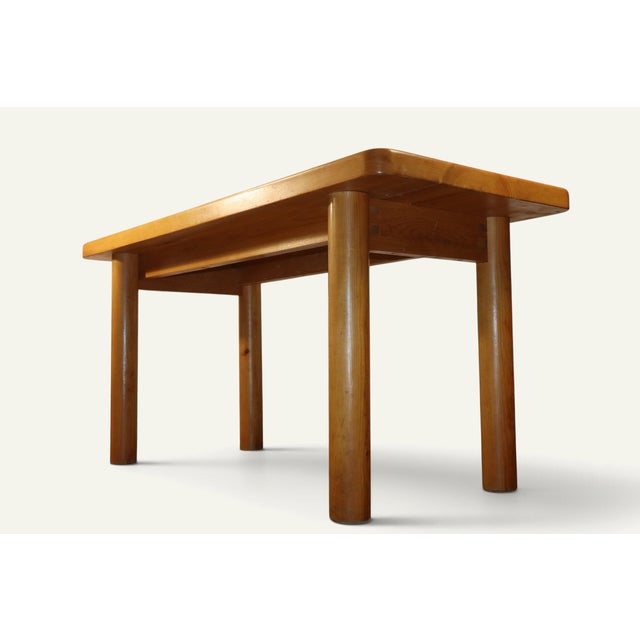 Modernist Pine Table by René Martin, 1960s For Sale - Image 10 of 18