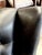 Mid 20th Century Hans Wegner A.P. Stolen Papa Bear Chair AP-19 & Ottoman Redone in Black Leather For Sale - Image 11 of 18