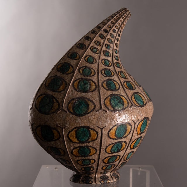 Italian Modern Archived Vase by Carlo Zauli, 1953 For Sale - Image 4 of 8