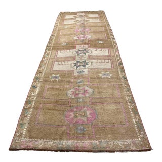 1960s Turkish Rug Runner - 43"x130" For Sale