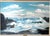 Mid-Century Modern Bennett Bradbury (1914–1991) Mid-Century Oil Painting "Rough Sea From Maui" For Sale - Image 3 of 15