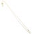 Vintage Tiffany & Co. Ralph Lauren Yellow Gold Pulley Pendant Necklace For Sale In Philadelphia - Image 6 of 14
