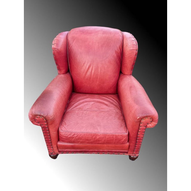 Wesley Hall Armchairs with Ottoman, Set of 3 For Sale - Image 5 of 18