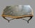Antique Victorian Carved Walnut Marble Top Parlor Table Stand For Sale - Image 10 of 12