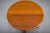 Wood Vintage Scandinavian Danish Teak Round Side Table by Axelsen, 2003 For Sale - Image 7 of 9