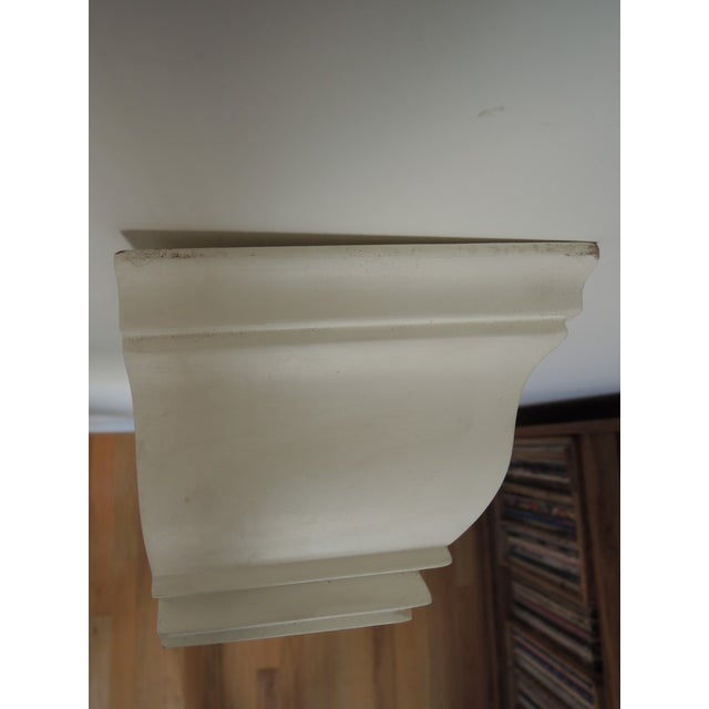 Pottery Barn 2 White Floating Shelves Use as Fireplace Mantel or Shelf - Pair of Ledges Nwot For Sale - Image 12 of 17