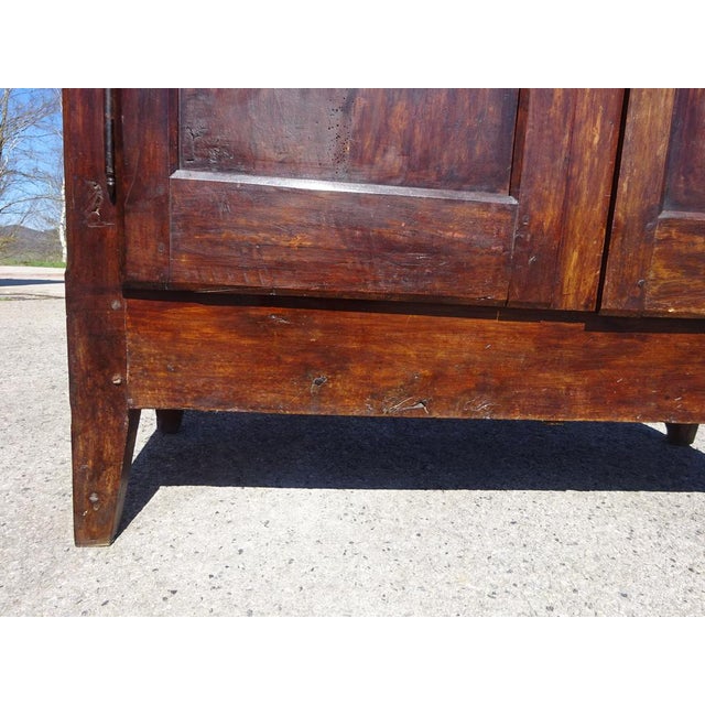 Louis Philippe Walnut Wardrobe For Sale - Image 12 of 18