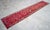 Red 1960s Vintage Hand-Knotted Colorful Runner Rug 2x13 Ft Approx For Sale - Image 8 of 16