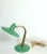Mid-Century Modern Italian Brass and Green Lacquer Table Lamp, 1950s For Sale - Image 13 of 15
