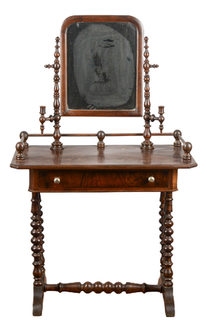 Dressing Table with Mirror and Frames